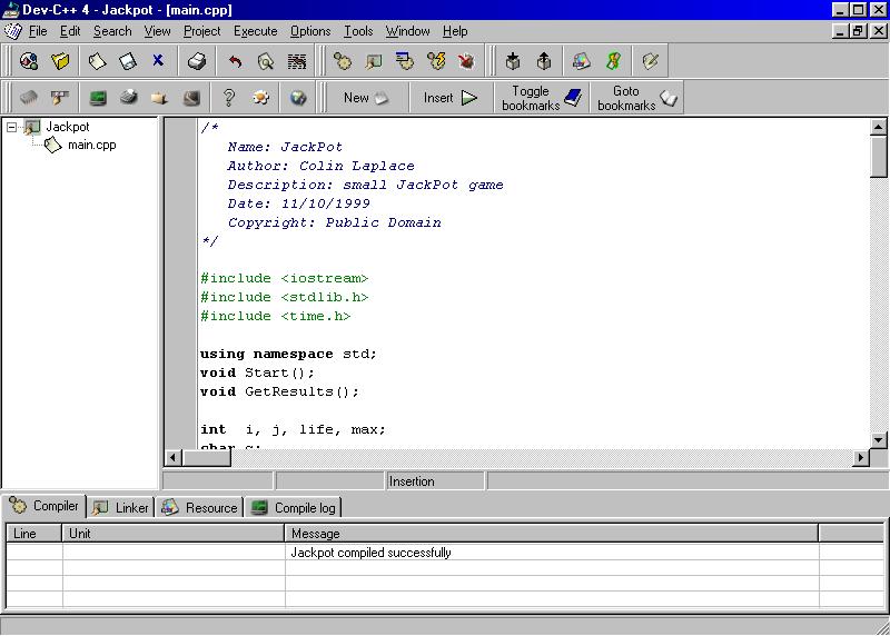 دانلود کامپایلر ++DEV – C برای سیستم عامل ویندوز