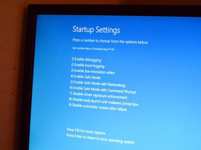 Windows 10 serrings